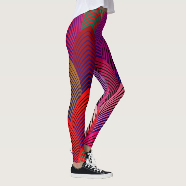 Leggings Pies de ejercicio aeróbico (Derecha)