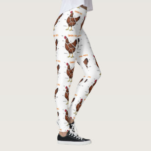 Leggings Piezas de pollo