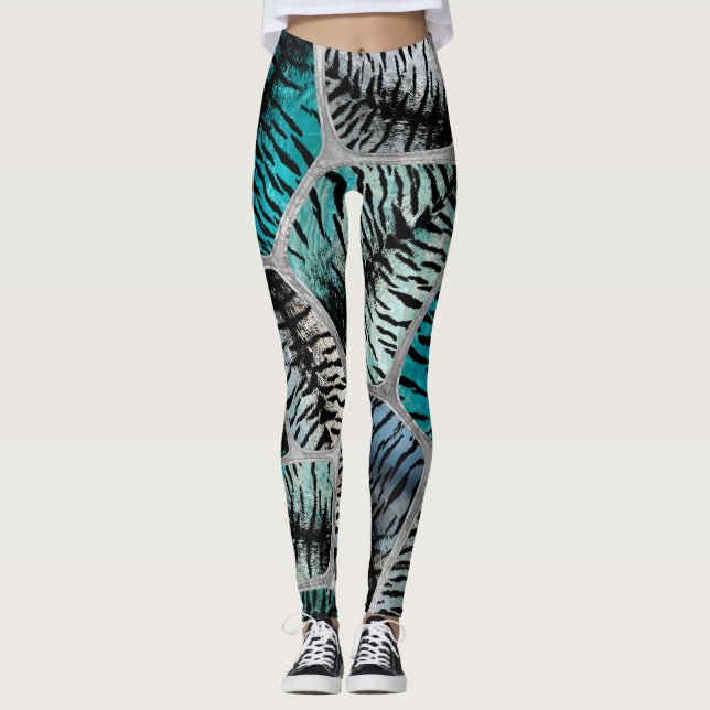 Leggings Pilas de Fur Tiger Faux (Anverso)