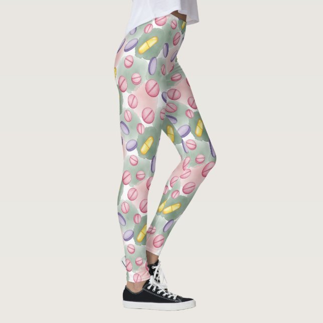 Leggings Píldoras para el pasto de la salud (Derecha)