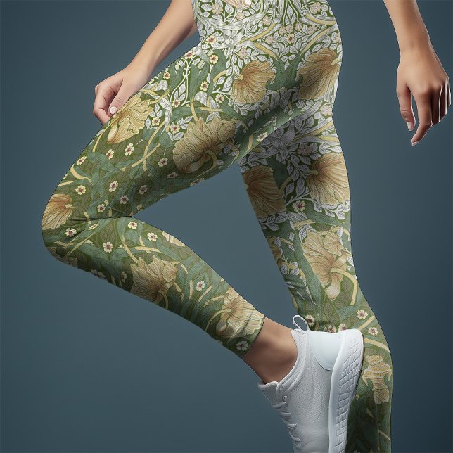 Leggings Pimpernel de dos tonos amarillo y verde William Mo (Subido por el creador)