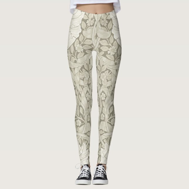 Leggings Pimpernel Ivory, William Morris (Anverso)