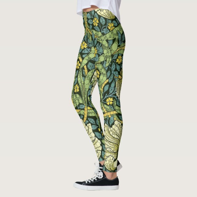 Leggings Pimpernel, puntos infinitos por William Morris (Izquierda)