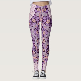 Leggings Pimpernel Purple, William Morris