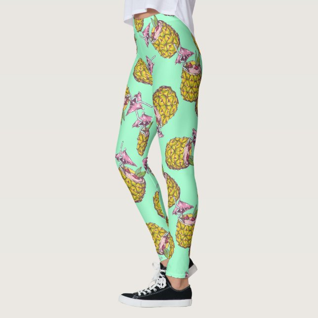 Leggings Pina Colada (Izquierda)