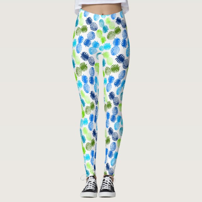 Leggings Piña tropical mona hawaiana (Anverso)