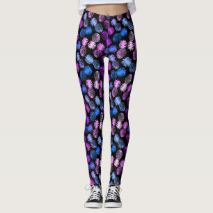 Leggings Piña tropical mona hawaiana