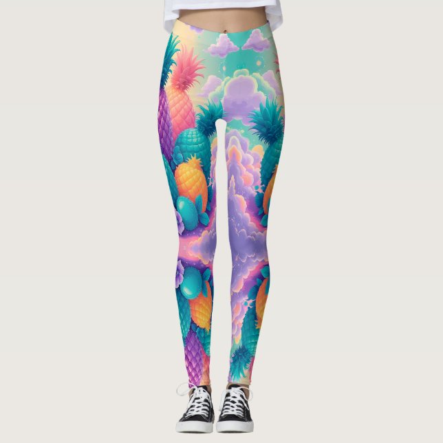 Leggings Piñas de colores (Anverso)