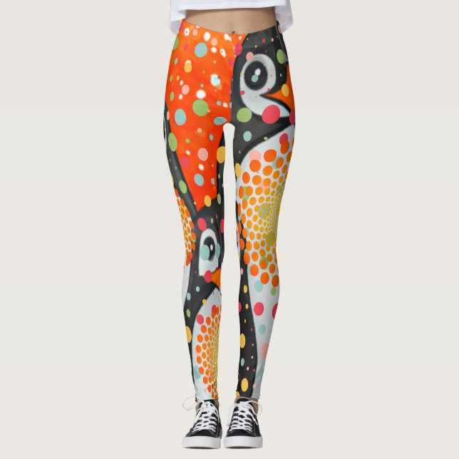 Leggings Pingüinos fantásticos (Anverso)
