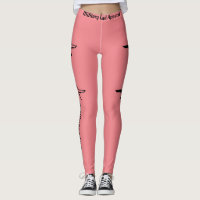 Leggings Pink con aviones F-22