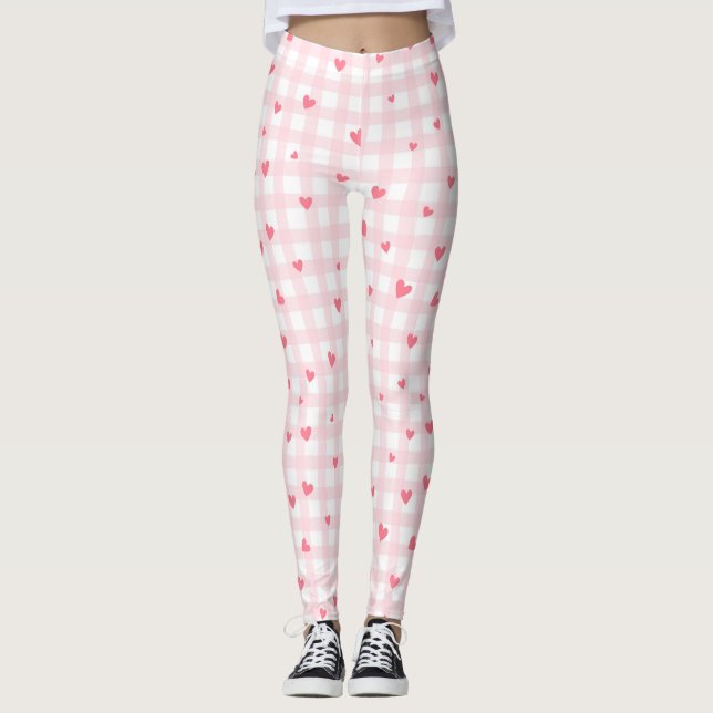 Leggings PInk con corazón (Anverso)