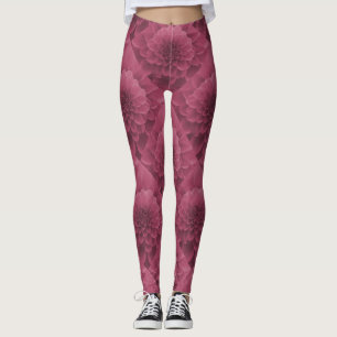 Leggings Pink Dahlia