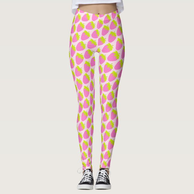Leggings Pink de fresa (Anverso)