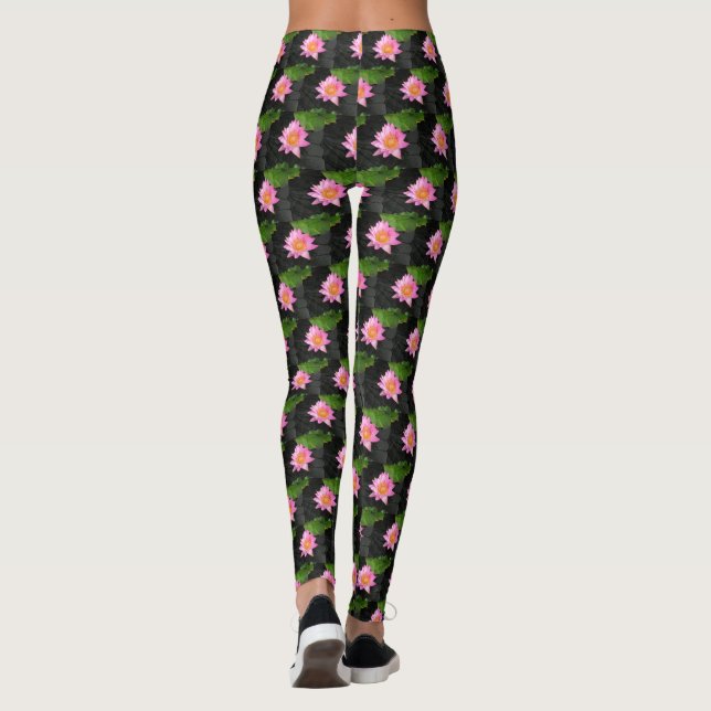 Leggings Pink Lotus Water (Reverso)
