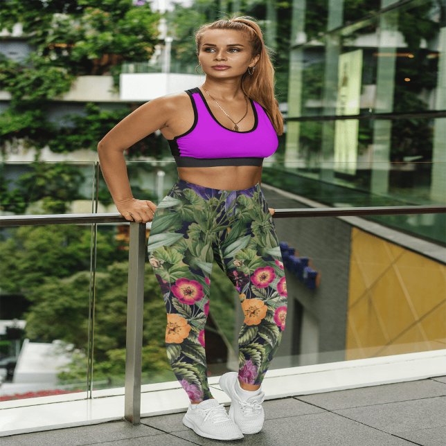 Leggings Pink Meadow Floral (Subido por el creador)