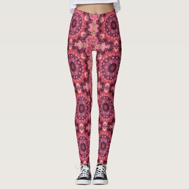 Leggings Pink Quilt (Anverso)