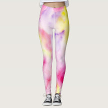 Pink Yellow Purple Tie Dye Peace