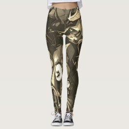 Leggings Pintada Camo abstracto