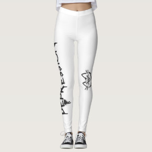 Leggings Pintada de pulverización de Cat_Depression