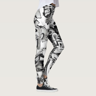 Leggings PINTADA del 落書き通り (Rakugaki)
