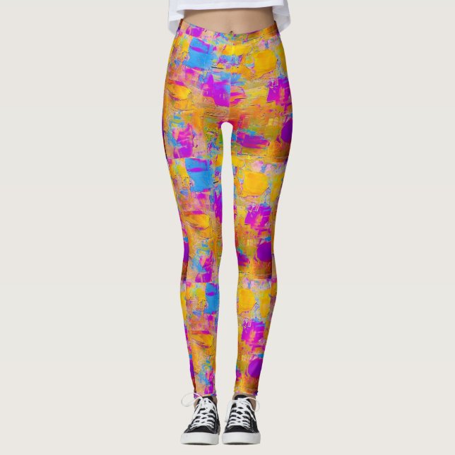 Leggings Pintado En Las Leyendas (Anverso)