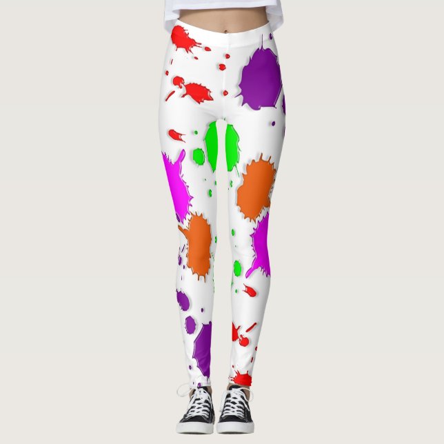 Leggings Pinte las manchas (Anverso)