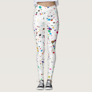 Leggings Pinte las polainas de la salpicadura