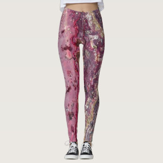 Leggings Pinte las polainas de piedra de la salpicadura