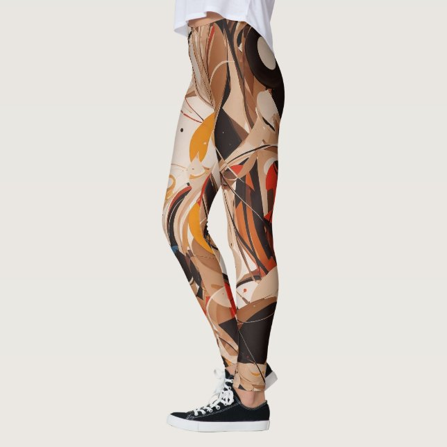 Leggings Pintura abstracta (Izquierda)