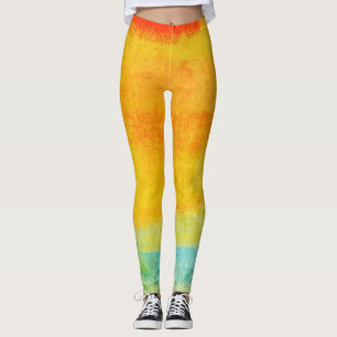 Leggings Pintura abstracta de época
