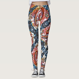 Leggings Pintura de Dedo - Rodeado
