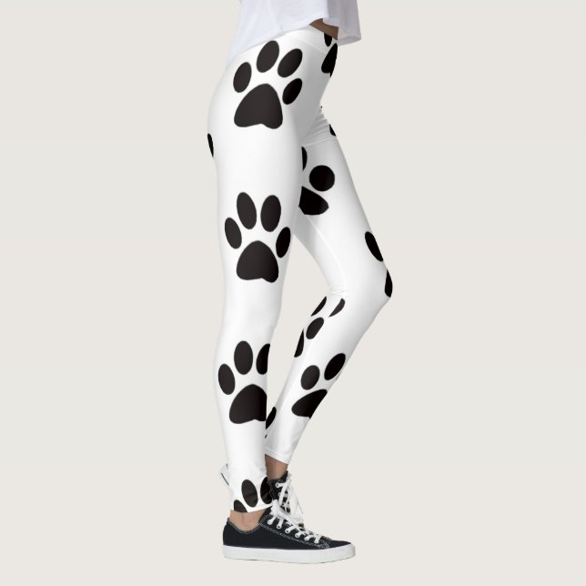 Leggings Pintura de gato Imprime las leyendas (Derecha)