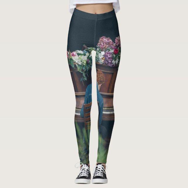 Leggings Pintura de Guay Piano (Anverso)