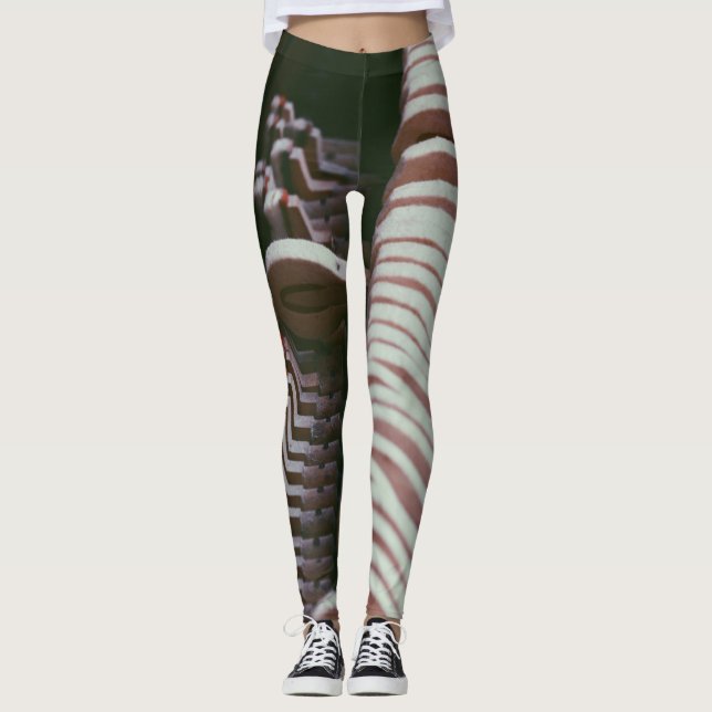 Leggings Pintura de Guay Piano (Anverso)