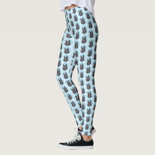 Leggings Pintura de Pastor Belga - Arte Original de Perro L