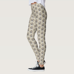 Leggings Pintura de Rat Terrier - Arte Perro Original.