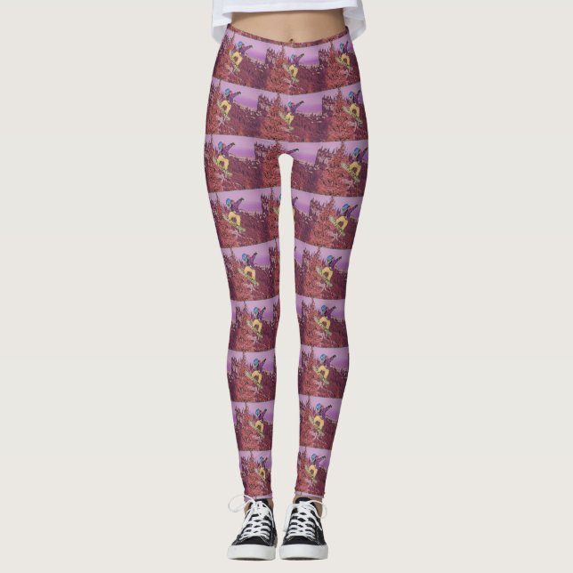 Leggings Pintura de Snowboard (Anverso)