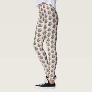 Leggings Pintura de Tervuren belga - Arte de perro original