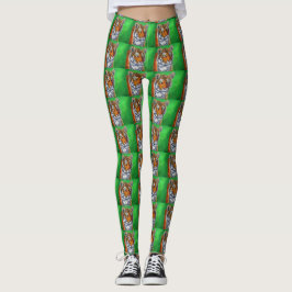Leggings Pintura de tigres