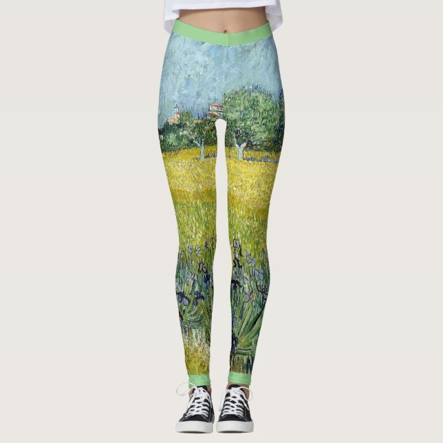 Leggings Pintura de Van Gogh (Anverso)