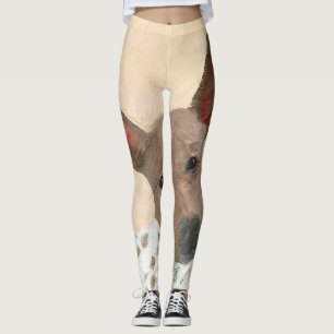 Leggings Pintura estadounidense sin pelo y más terrible - A