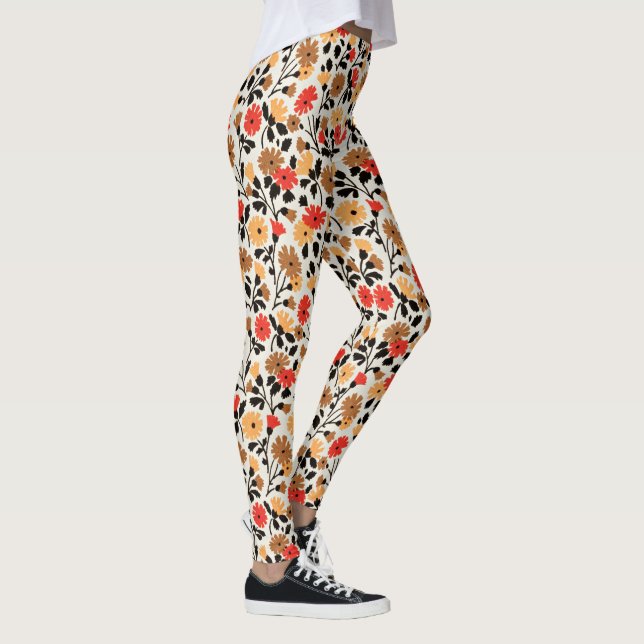 Leggings Pintura floral vintage (Derecha)