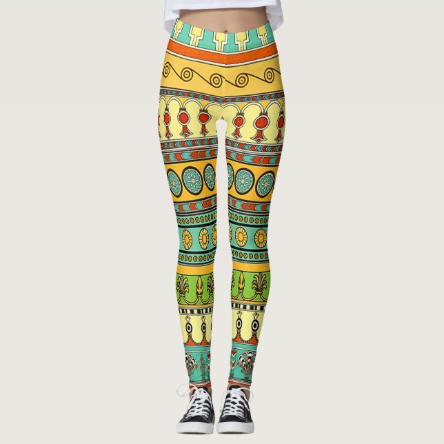 Leggings Pintura Mesopotamiana (Anverso)
