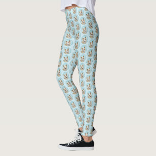 Leggings Pintura portuguesa de Podengo Pequeno - Arte origi