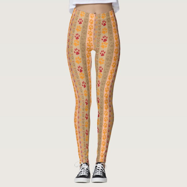 Leggings Pintura que imprime las piernas de las mujeres (Anverso)