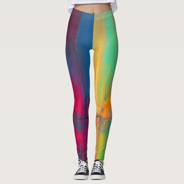 Leggings Pintura salpicada (Anverso)