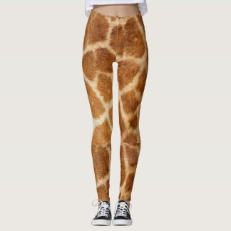 Leggings pinzas de huellas de jirafas