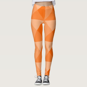 Leggings Pirámides naranjas