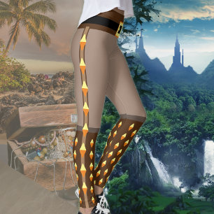 Leggings Pirate Explorer Fantasy Adventure Costume