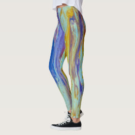 Leggings Piscina Yellowstone Lava Swirls